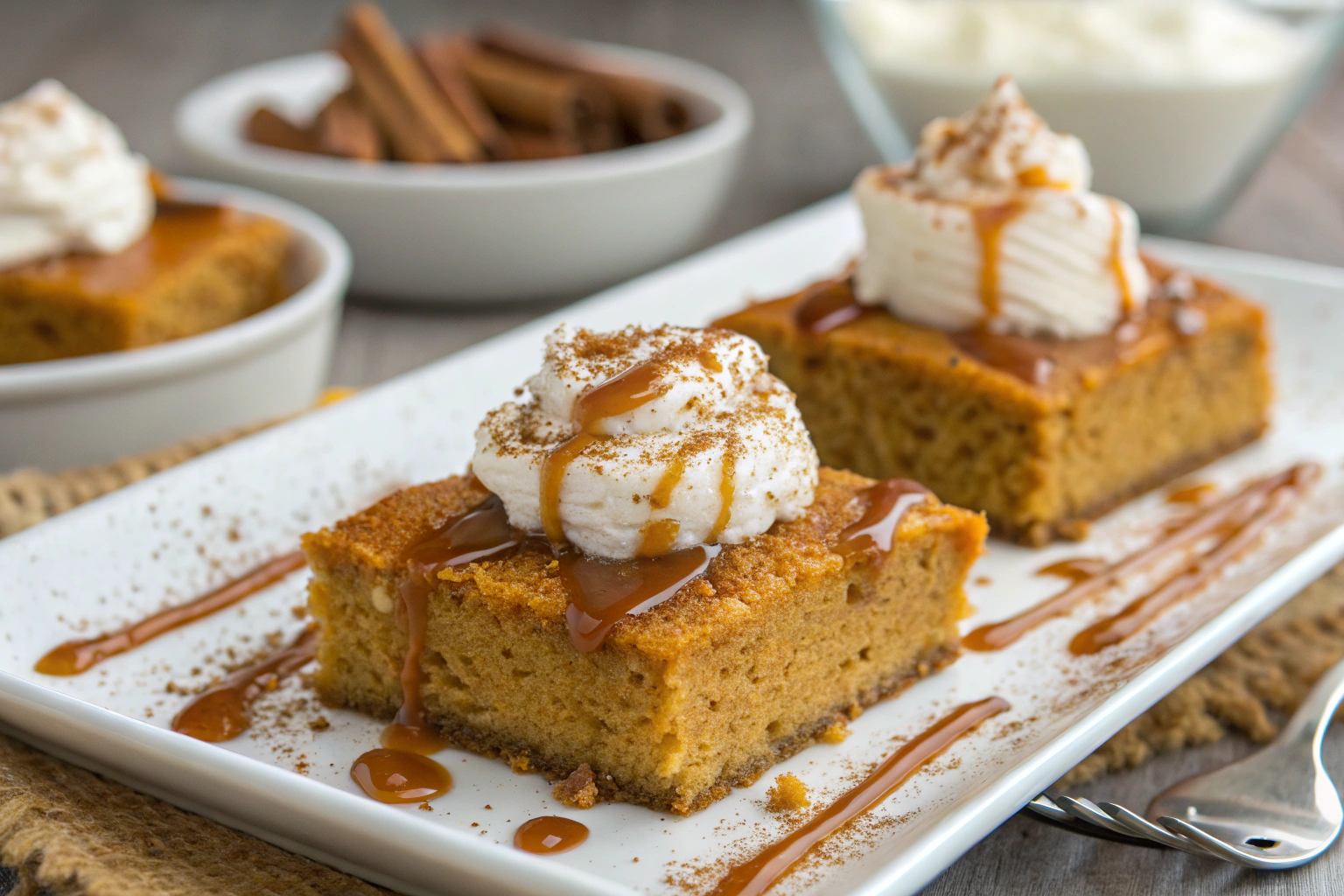 The Secret to Ultra-Moist Pumpkin Bars: Spices, Puree & Cream Cheese Frosting